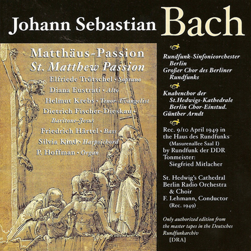 St. Matthew Passion, BWV 244: Part II: Recitative: Da spieten sie aus (Evangelist) - Weissage uns, Christe (Chorus)
