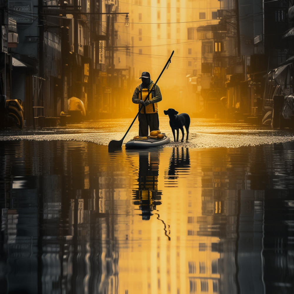 Furry Friends' Aquatic Rhythms