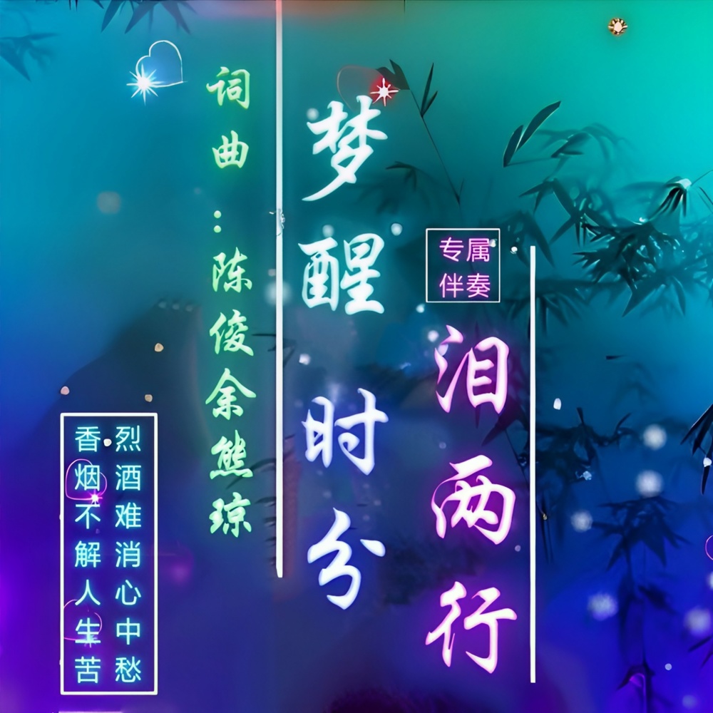 梦醒时分泪两行 (伴奏)