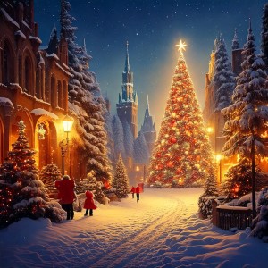 อัลบัม Christmas Music: Merriest Night Songs ศิลปิน Happy Christmas Carol