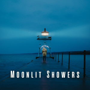 Moonlit Showers: Sleep Music with Rain on Umbrella