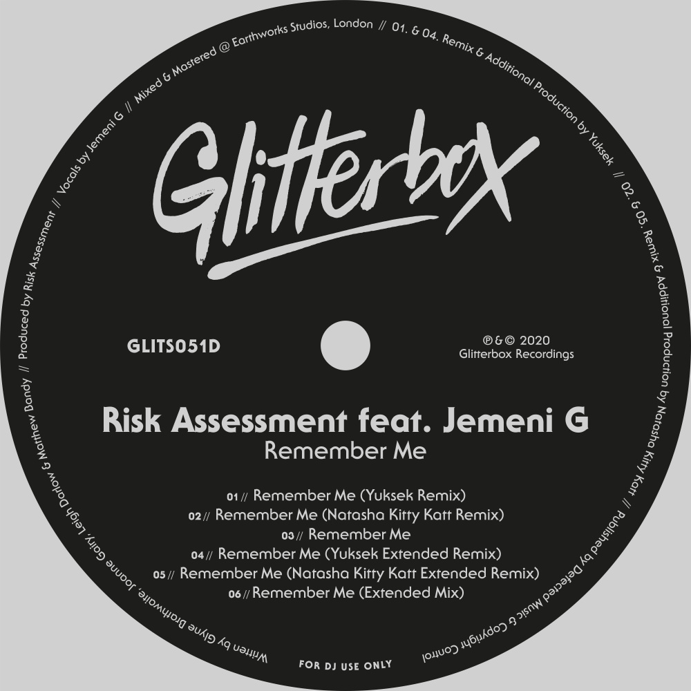 Remember Me (feat. Jemeni G) [Yuksek Extended Remix] (Yuksek Extended Remix)