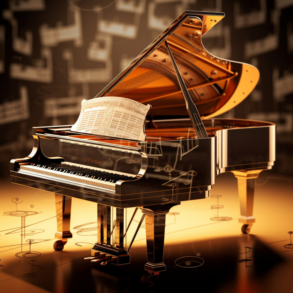 Piano Study Quiet Echo
