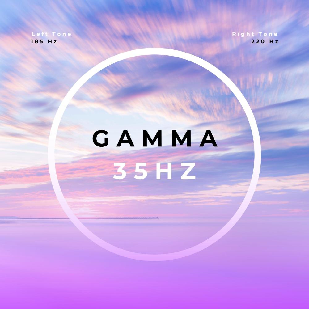 Elevated Focus And Mental Clarity 35Hz Gamma Binaural Beats For Deep Concentration And Productivity