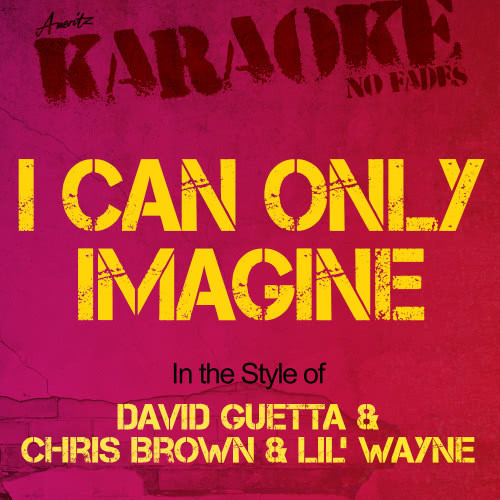 I Can Only Imagine (In the Style of David Guetta and Chris Brown and Lil' Wayne) [Karaoke Version] (Karaoke Version)