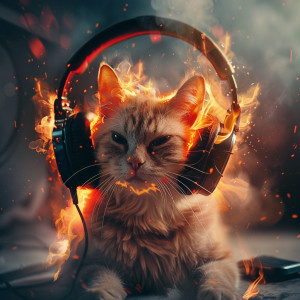 อัลบัม Cats in Fire: Binaural Serenity ศิลปิน Relax My Cat