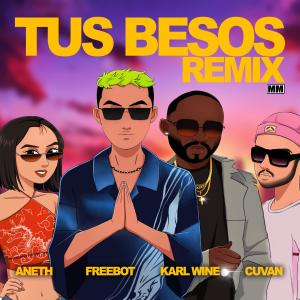 ดาวน์โหลดและฟังเพลง Tus Besos (feat. Cuvan & Aneth) (Remix) พร้อมเนื้อเพลงจาก Karl Wine
