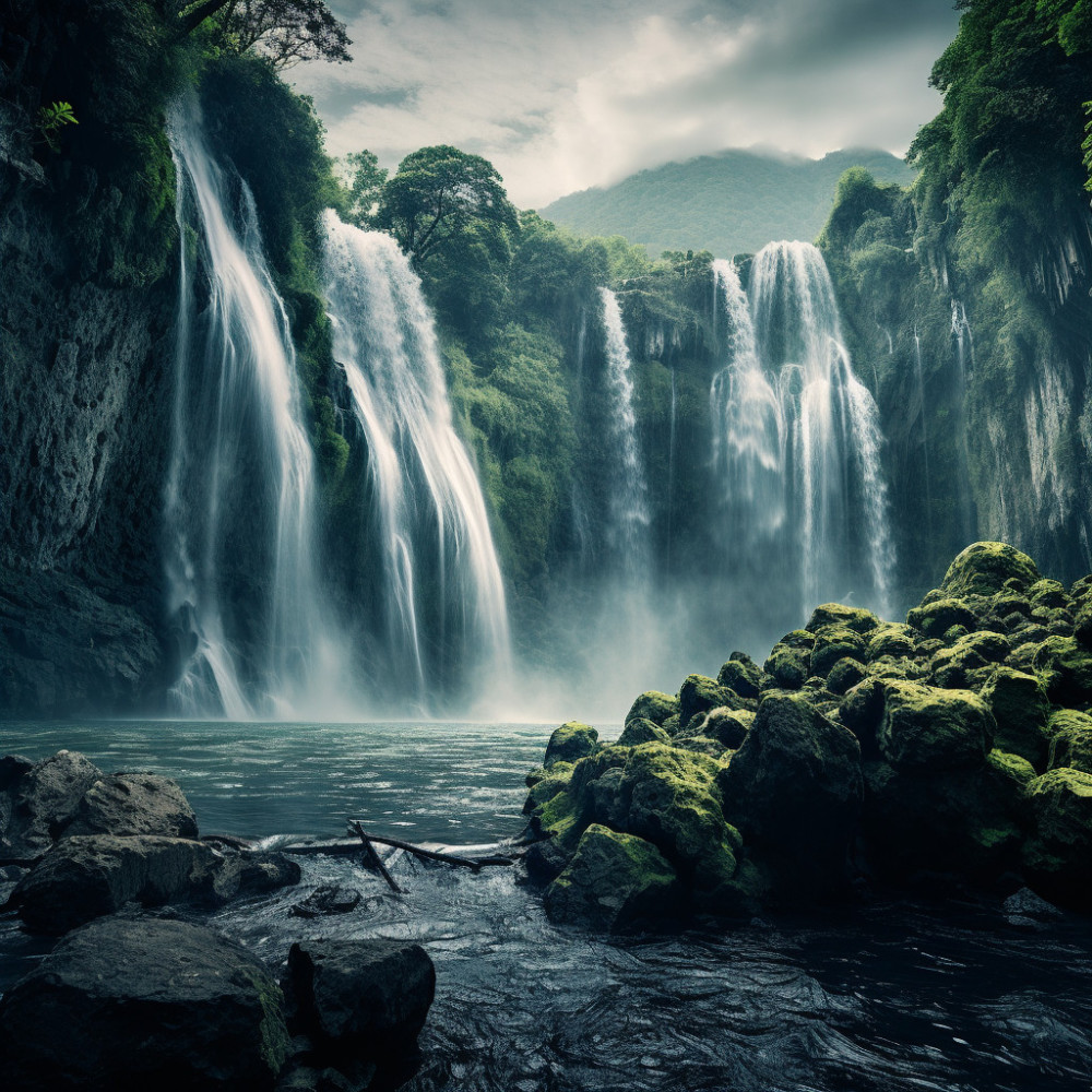 Gentle Falls for Feline Serenity