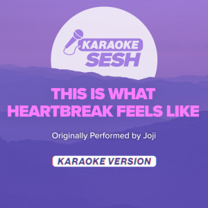 Listen to this is what heartbreak feels like (Originally Performed by JVKE) (Karaoke Version) song with lyrics from karaoke SESH