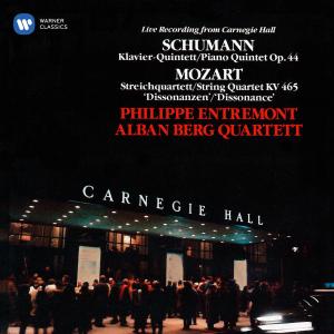 Philippe Entremont的專輯Schumann: Piano Quintet, Op. 44 - Mozart: String Quartet, K. 465 "Dissonance" (Live at Carnegie Hall, 1985)