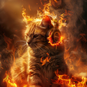 Music for Cats TA的專輯Whiskers and Fire: Cats Soothing Sounds