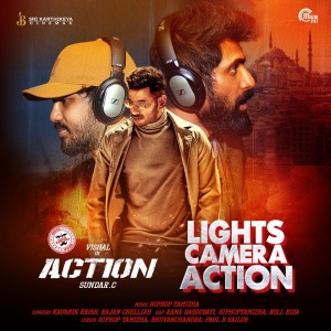 Listen to Lights Camera Action (From "Action") song with lyrics from Rana Daggubati