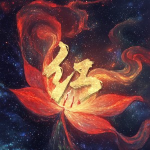 Listen to 红 和声 (伴奏) song with lyrics from 音为所以