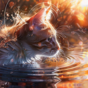 อัลบัม Serenity River: Binaural Cats Comfort ศิลปิน Cat Music Jukebox