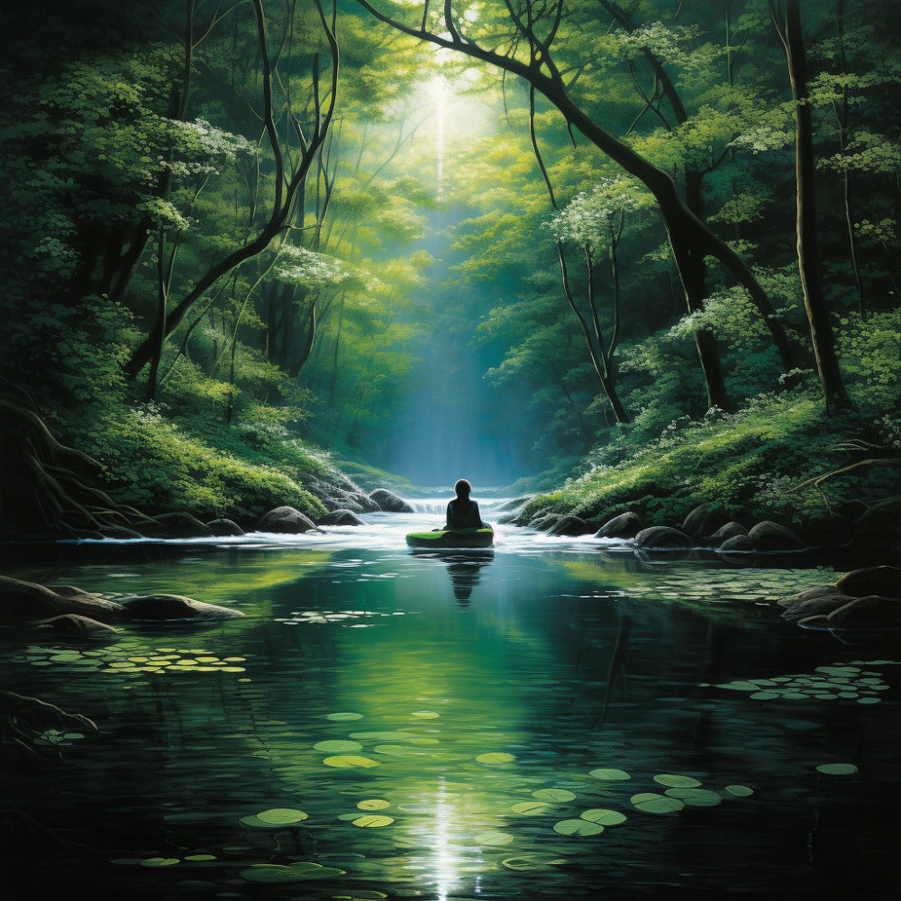 Meditation Along the Flowing River