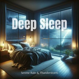 Healing Rain Music Zone的專輯Deep Sleep (Serene Thunderstorm and Heavy Rain Sounds for Relaxation)