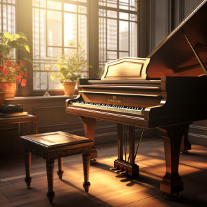 Piano's Academic Muse: Melodic Study Aid