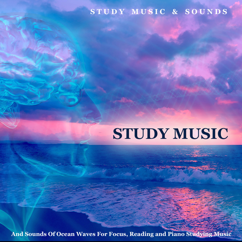 Gentle Study Music and Ocean Waves (feat. Study Alpha Waves)