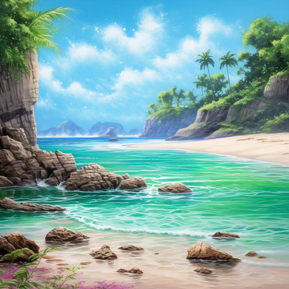Serene Rapids Refuge