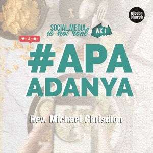 Album Social Media Is Not Real 1/4 - Apa Adanya from Rev. Michael Chrisdion MBA