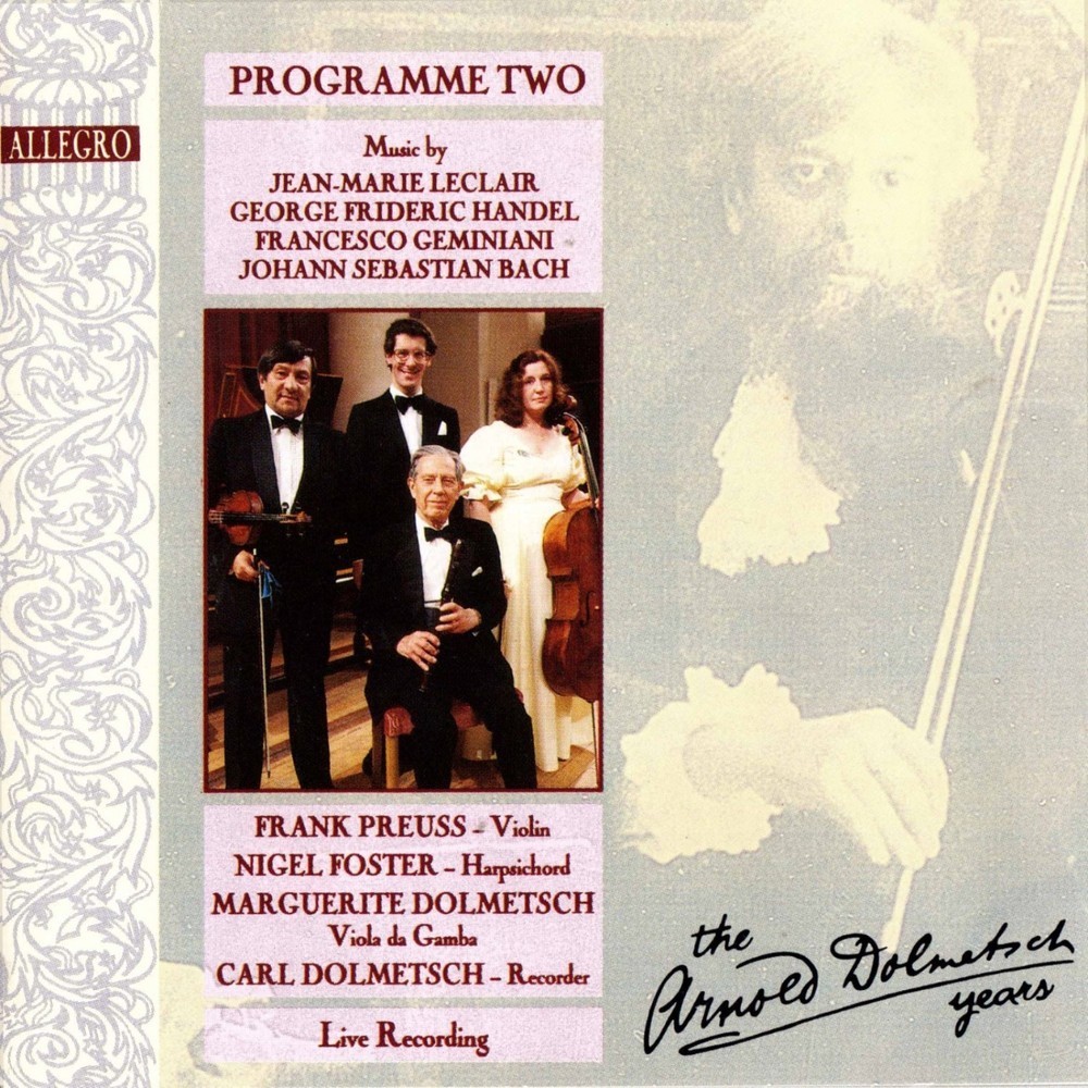 Trio Sonata In C Minor: IV. Allegro