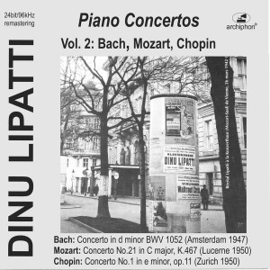 Dinu Lipatti的專輯Bach, Mozart & Chopin: Piano Concertos (Live)