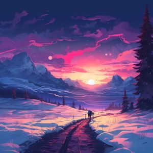 Dengarkan lagu Winter Trails nyanyian forest.io dengan lirik