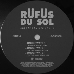 ดาวน์โหลดและฟังเพลง Underwater (Yotto's Dusk Remix) พร้อมเนื้อเพลงจาก RÜFÜS DU SOL