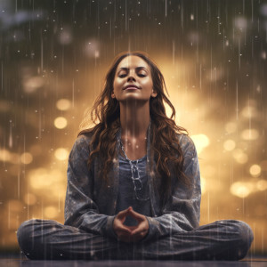 Yogic Rain Serenity: Music for Stress Relief dari Relaxed Minds