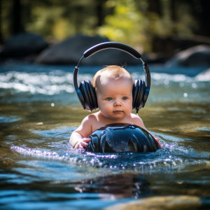 Relaxing Water Sounds的專輯Stream Melodies: Baby Calming Tunes