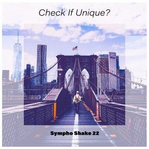 Various Artists的專輯Check If Unique? Sympho Shake 22