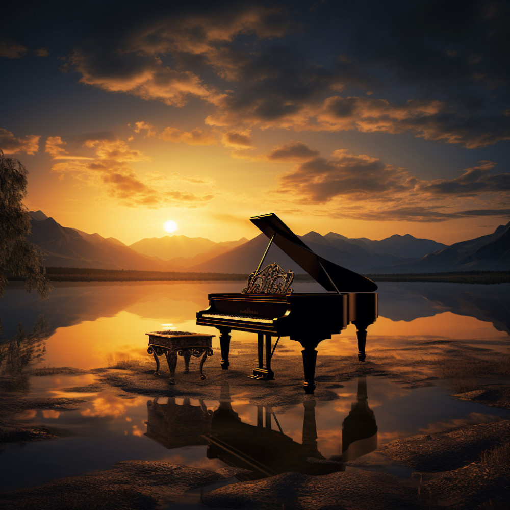 Eternal Piano Starry Night