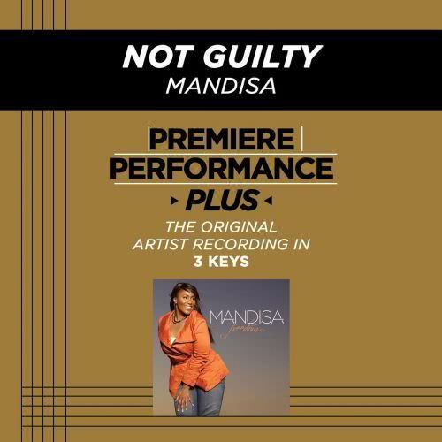 Not Guilty (Medium Key Performance Track Without Background Vocals)