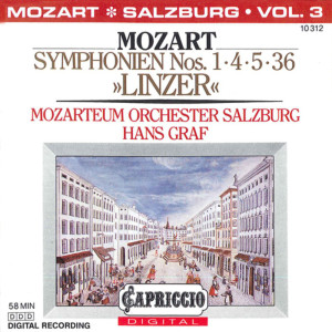 Mozart: Symphonien Nos. 1, 4, 5, 36, "Linzer"