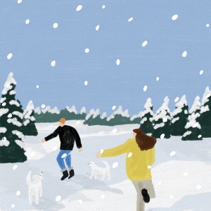 Listen to 눈이 와 song with lyrics from 차우