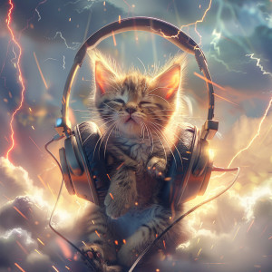 อัลบัม Cats Thunder Purr: Music for Feline Comfort ศิลปิน Relaxing Music for Cats