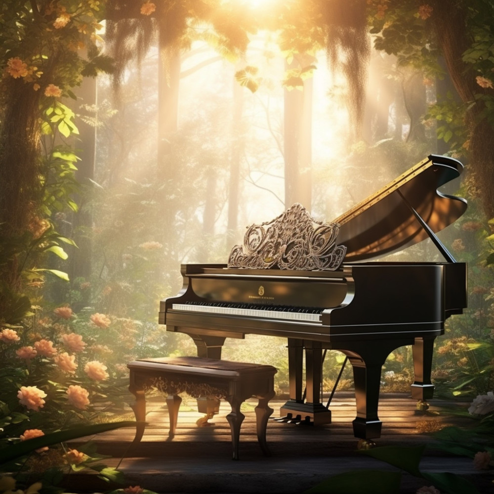 Piano Nightfall Peace