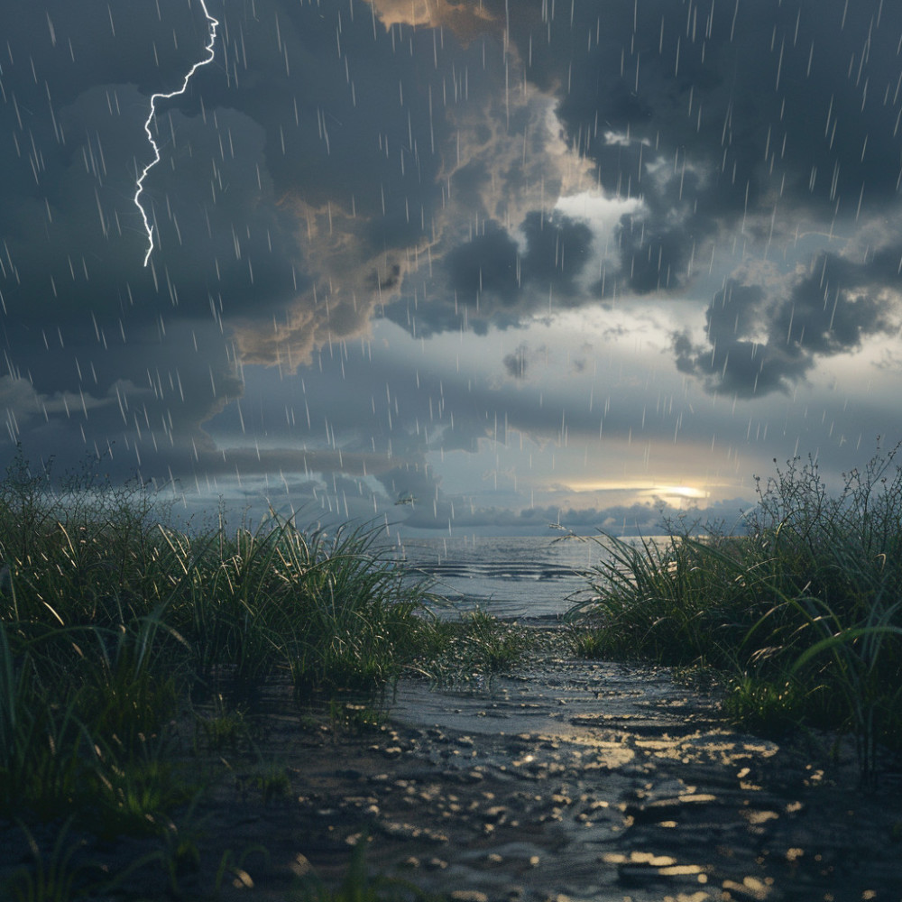 Sleepy Thunder and Rain Whispers for Babies