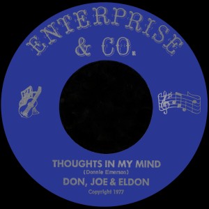 Donnie & Joe Emerson的專輯Thoughts in My Mind