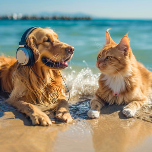 Music for Pets Library的專輯Pets Marine Melodies: Ocean Music Harmony