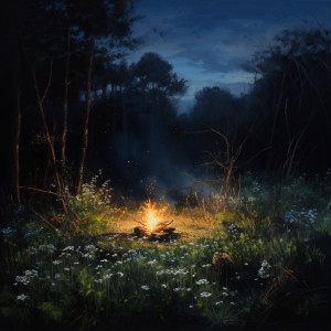 Album Binaural Firelight in Cozy Night Ambience from Pure Binaural Beats