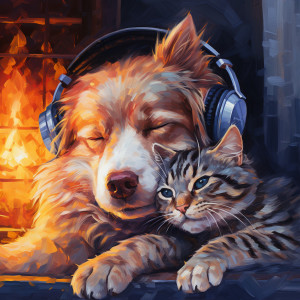 Chill My Pooch的專輯Fire's Warmth: Pets Calming Melodies