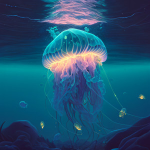 Dengarkan lagu Ocean Night Light nyanyian Streamables dengan lirik