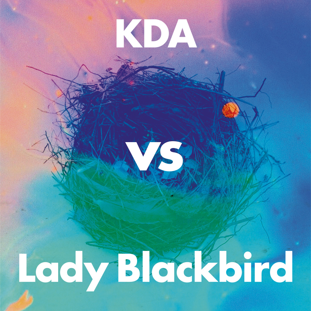 Collage(KDA vs Lady Blackbird)