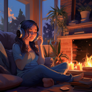 Fireplace Dreams: Binaural Evening Ambience