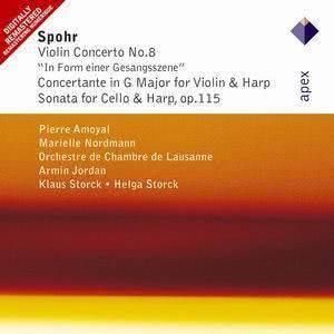 收聽Pierre Amoyal的Spohr : Violin Concerto No.8 in A minor Op.47 : II Adagio歌詞歌曲
