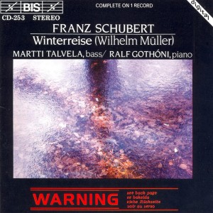 Martti Talvela的專輯Schubert: Winterreise, Op. 89, D. 911