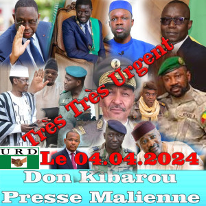 Listen to La Revue De Presse De La Radio La Voix Du Mali Fm Du 04 Avril 2024 song with lyrics from Chérif Ousmane Madani Haïdara