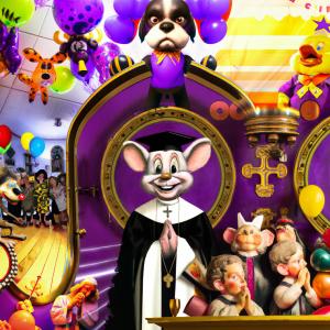 ดาวน์โหลดและฟังเพลง Chuck E. Cheese Church พร้อมเนื้อเพลงจาก Snckpck