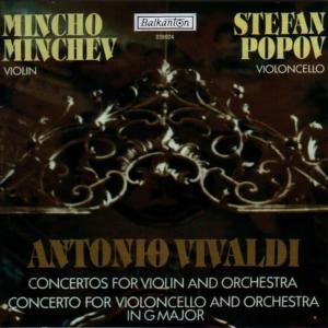 Mincho Minchev的專輯Antonio Vivaldi - Concertos for violin and orchestra / Concerto for violoncello and orchestra in G Major